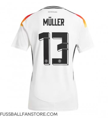 Deutschland Thomas Muller #13 Replik Heimtrikot EM 2024 Kurzarm